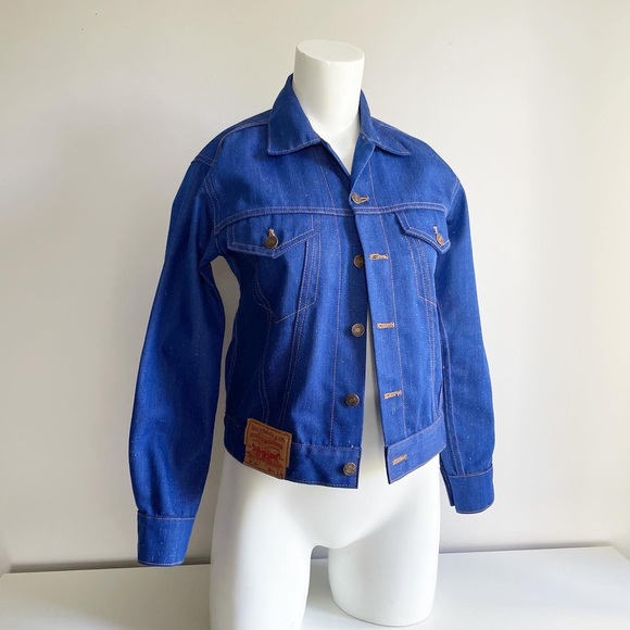 Custom Vintage Levi’s Selvedge Trucker Jacket. - Picture 3 of 7